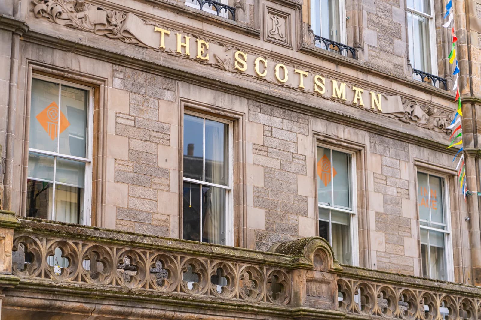 The Inn Place Edinburgh — Old Town hotel in the 1860 Scotsman building on Cockburn Street