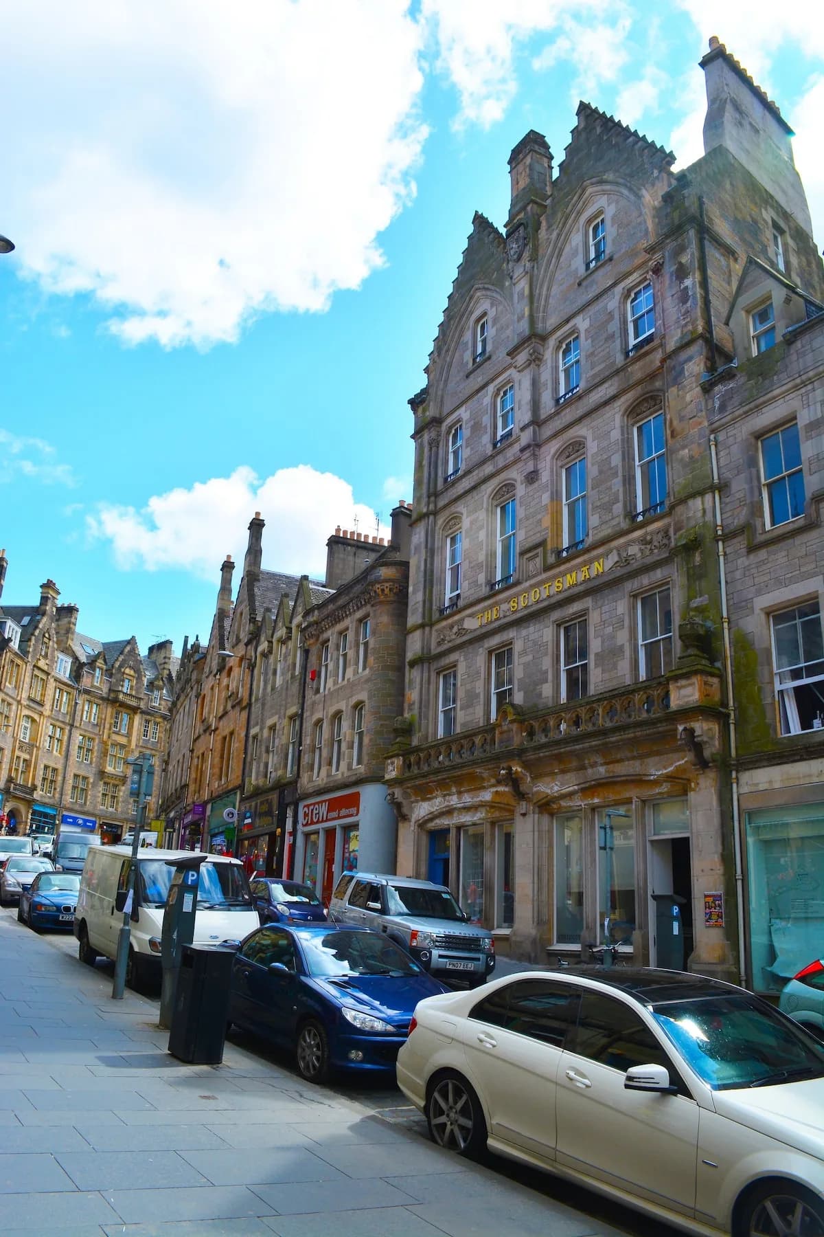 The Inn Place Edinburgh — Old Town hotel in the 1860 Scotsman building on Cockburn Street