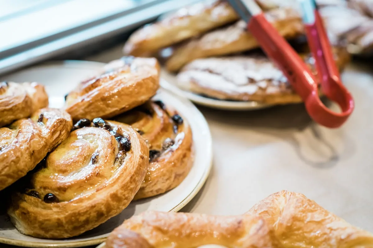 A lovely continental breakfast.